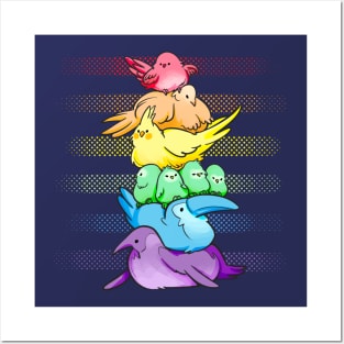 Birb pride! Posters and Art